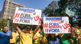Ato em São Paulo pediu Anistia geral, Fora Lula, Fora Moraes e exalta Trump.