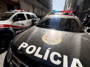 Polícia Civil de São Paulo combate tráfico de drogas.