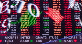 Ontem a Bolsa de Valores caiu mais de 2% em dia de forte correção no mercado.