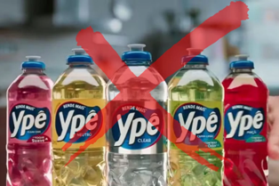 Anvisa suspendeu venda e proíbe uso de produtos Ypê.
