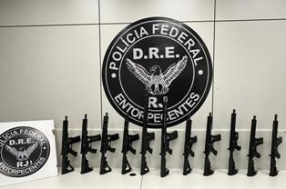 Polícia Federal apreende armas destinadas a Facções criminosas no Rio de Janeiro!
