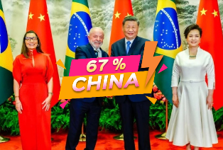 Tarifaço de 25% dos EUA sobre o Brasil começa a valer e Tarifaço de 67% da China também.