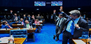 Senado aprovou apoio à polícia e penas maiores contra Crimes.