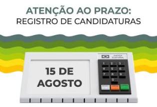 Prazo para registro de candidaturas às Eleições termina hoje!