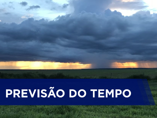 Fim de semana pode ser de chuva em boa parte do país.