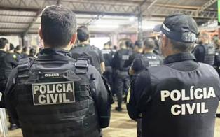 Polícia Civil faz operação contra facção criminosa em quatro Estados.