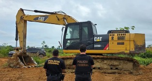 Polícia Federal faz Operação contra garimpo ilegal no Pará.