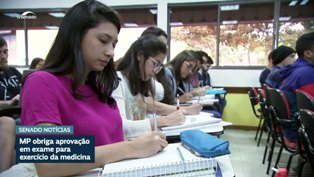 Congresso aprovou Exame obrigatório para exercício da Medicina.