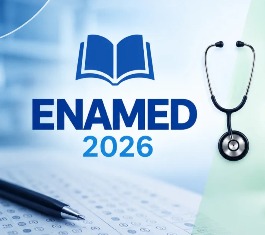 Cartão que confirma reaplicação do exame do Enamed 2026 já está disponível.